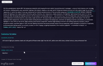 Toolkit detail - generated prompt ready to copy
